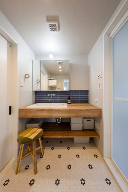 理想をカタチにした、こだわりの洗面空間